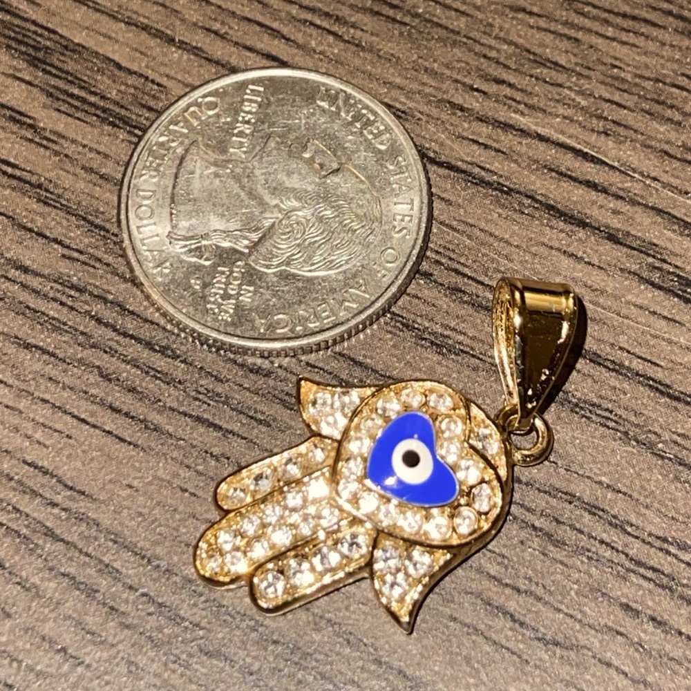 Hamsa w/ Turkish Evil Eye